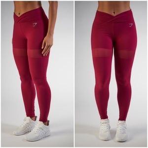 Gymshark X Nikki Blackketter Season 1 Red Leggings